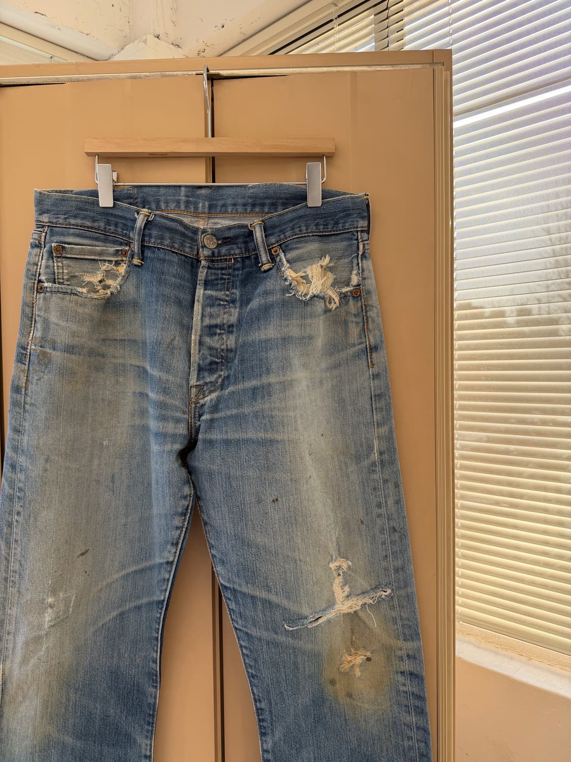 리바이스 501 vtg 데님 상품이미지3