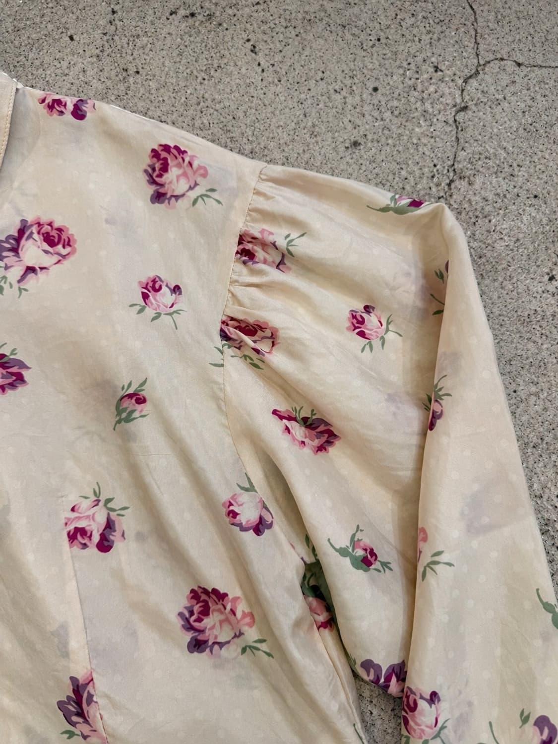 90’s Japan vintage floral 세트 상품이미지6