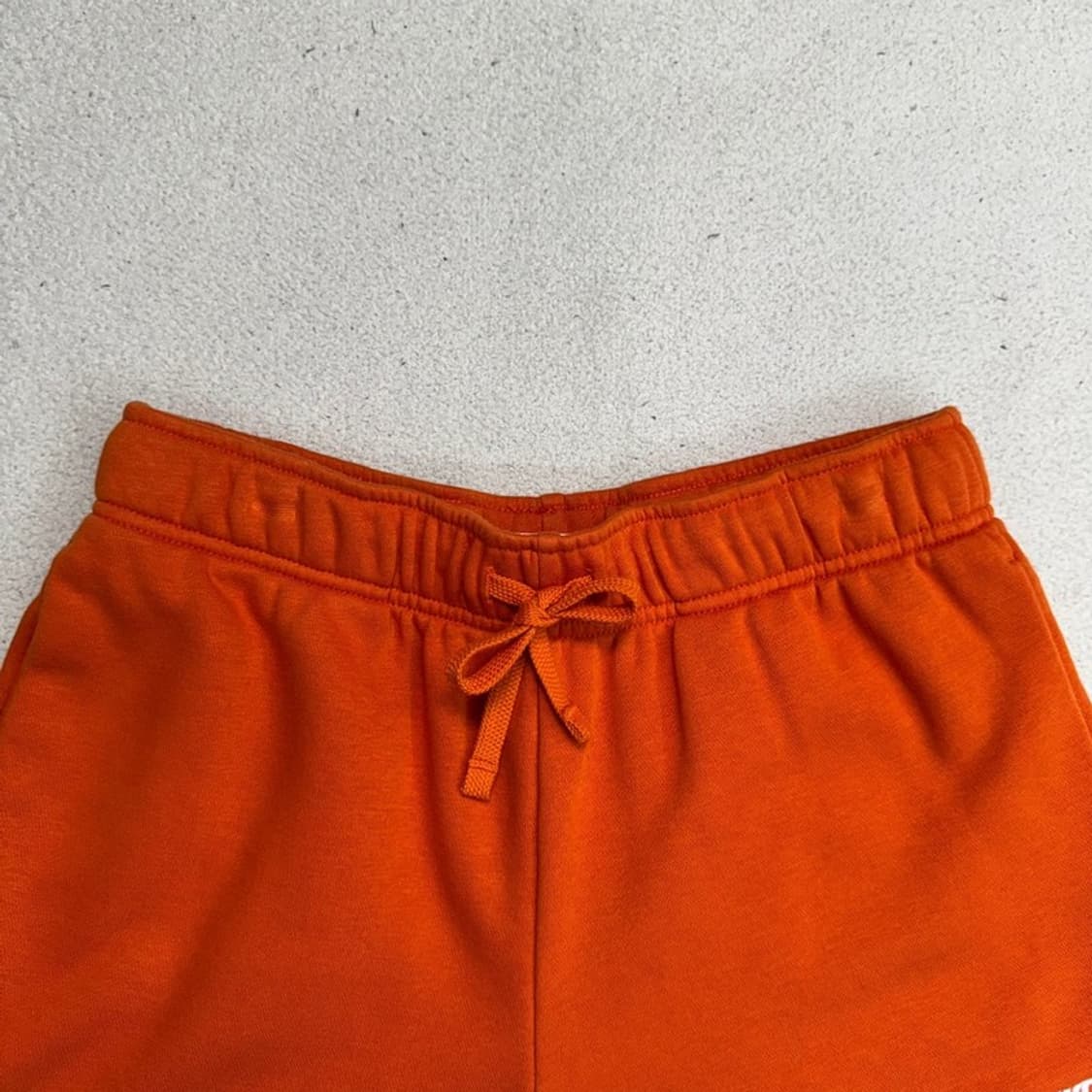 NIKE 에센셜 프렌치 테리 숏팬츠 오렌지 M 상품이미지4