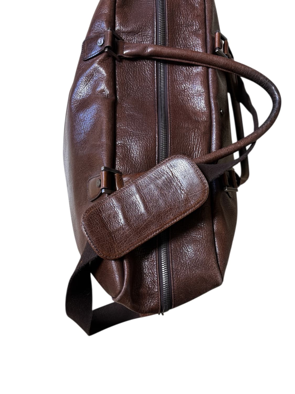 Vintage leather carry bag 상품이미지3