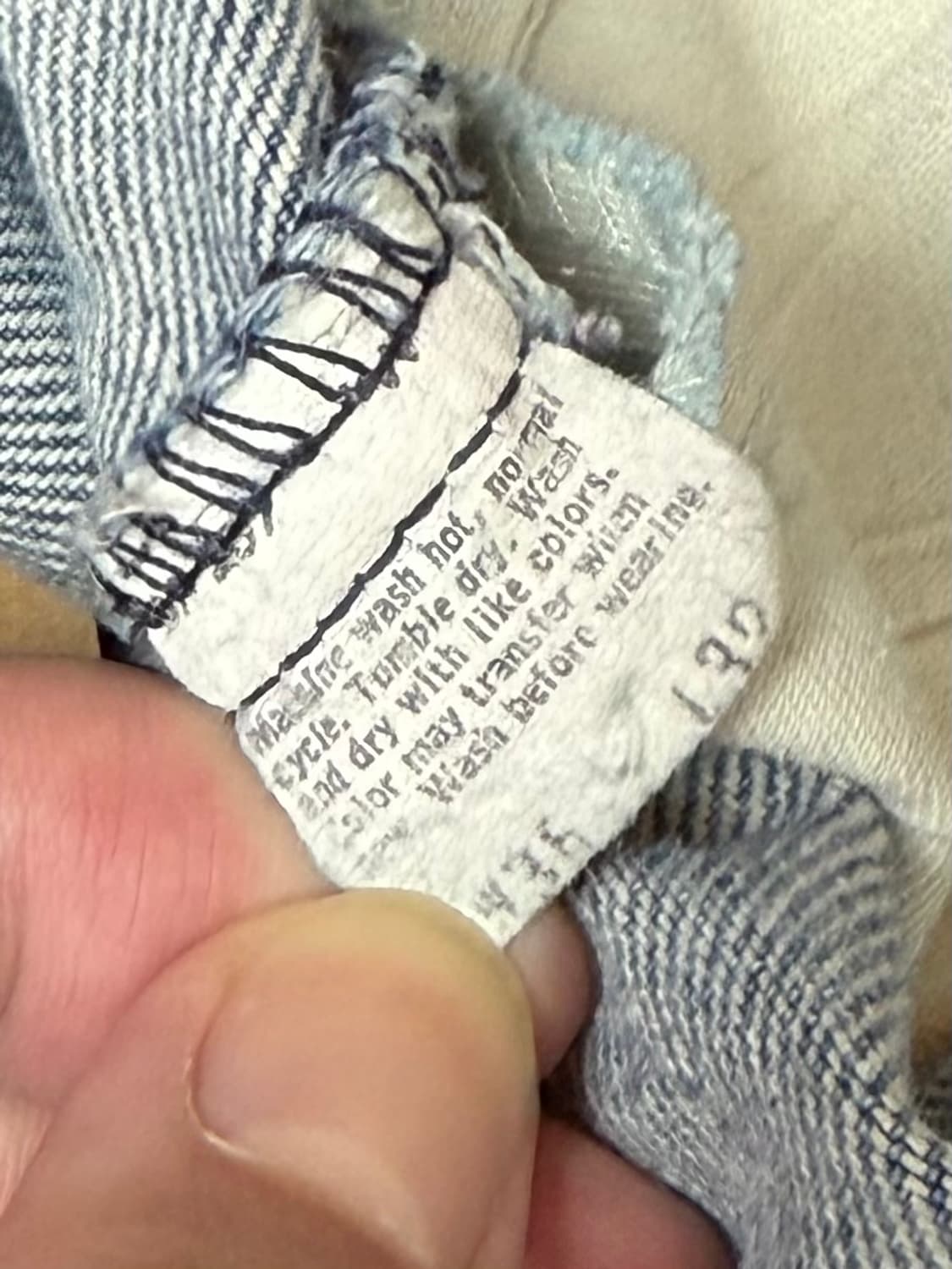 80's USA Made 빈티지 리바이스 517 오렌지탭 부츠컷 상품이미지9