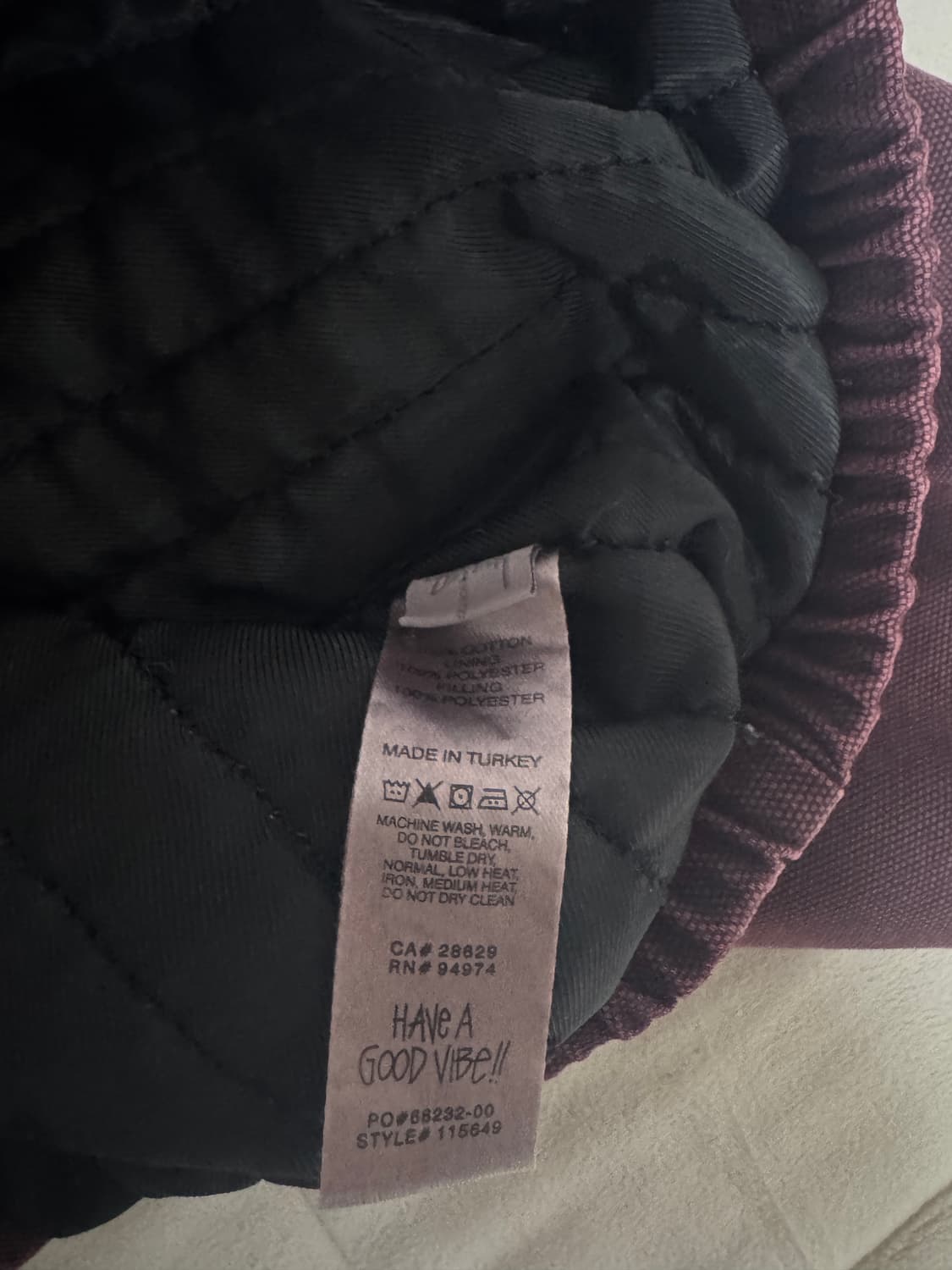 스투시 캔버스 인슐레이티드 상품이미지3