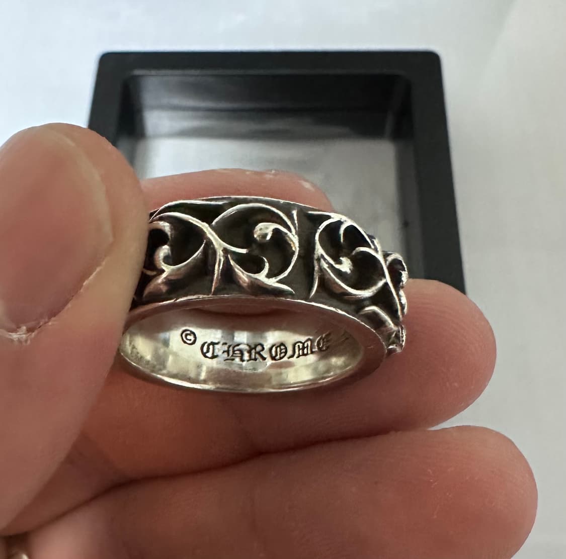 크롬하츠 이터니티 바인 밴드링 US10 신본 영수증포함 상품이미지4