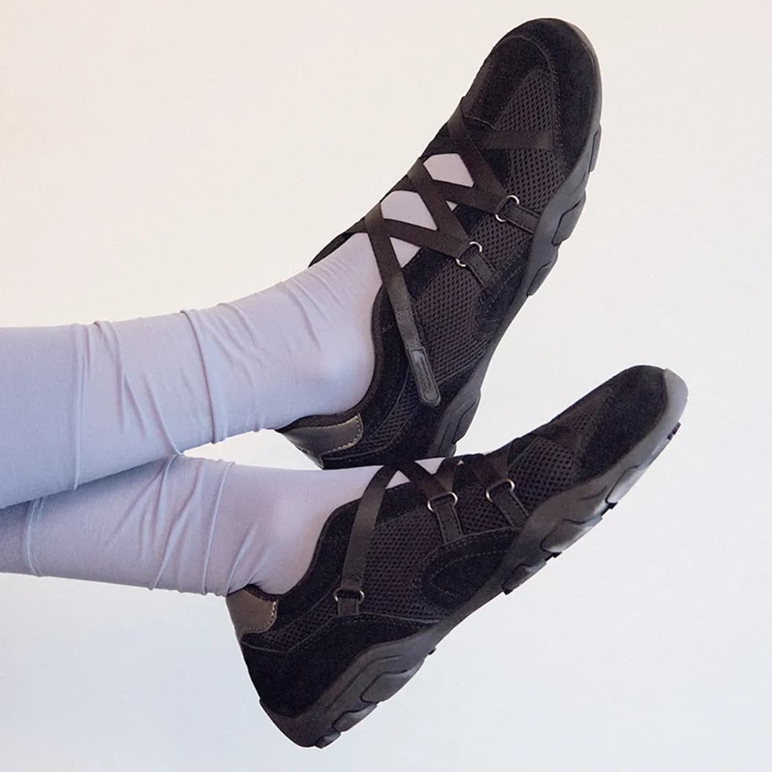 락피쉬웨더웨어 ZANE X-STRAP SNEAKERS black 상품이미지2