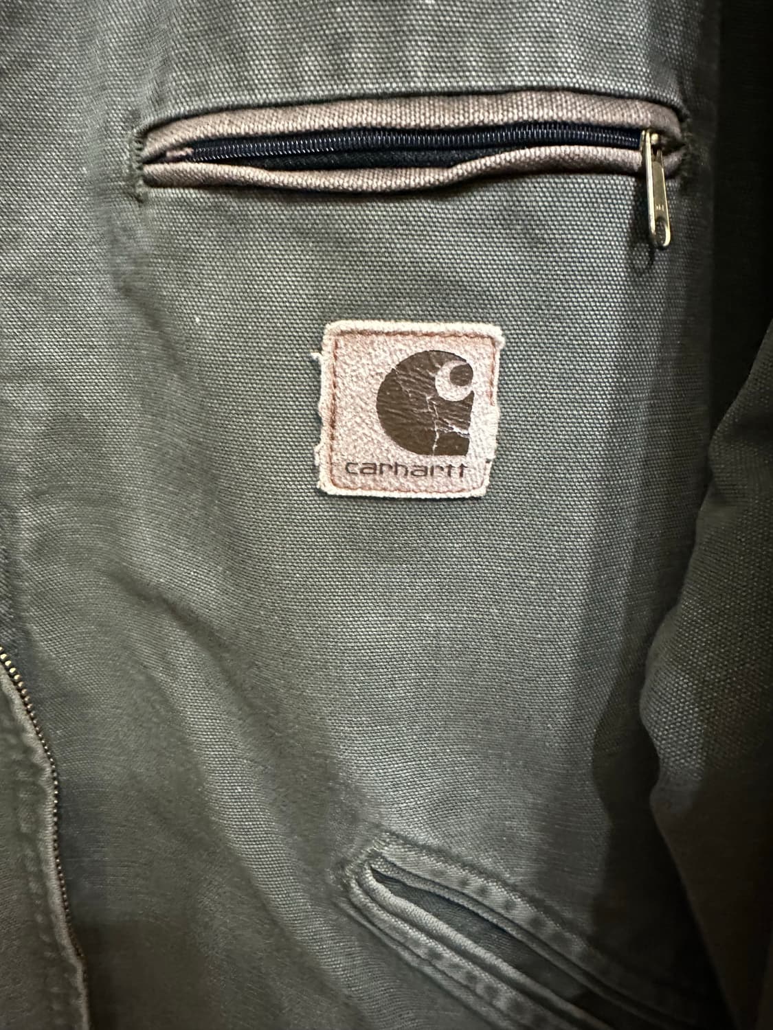 칼하트 디트로이트 j76 모스그린 상품이미지2