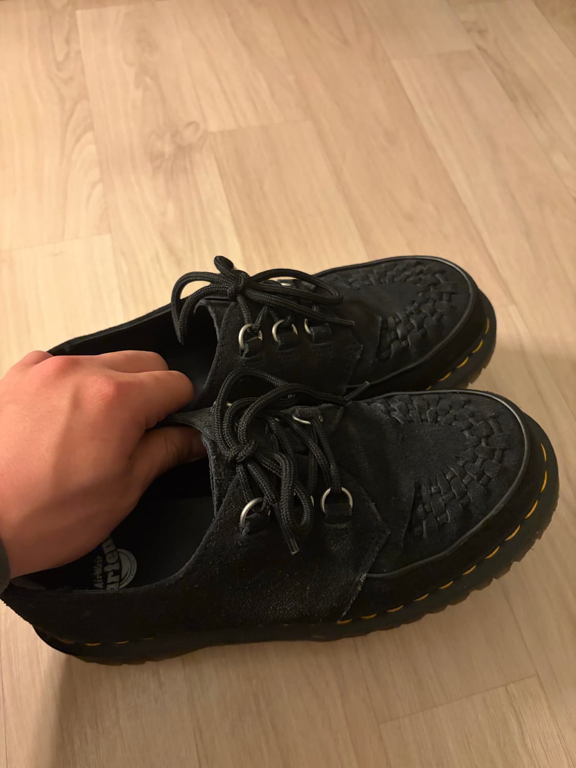 닥터마틴 램지 스웨이드 블랙 상품이미지2