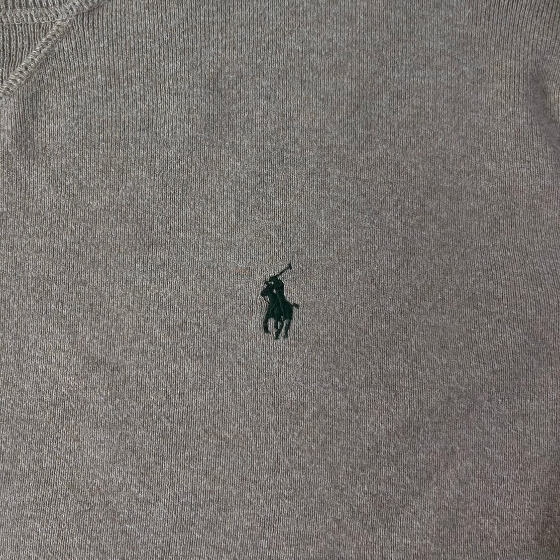 105 폴로 랄프로렌 코튼 베이지 니트 상품이미지3