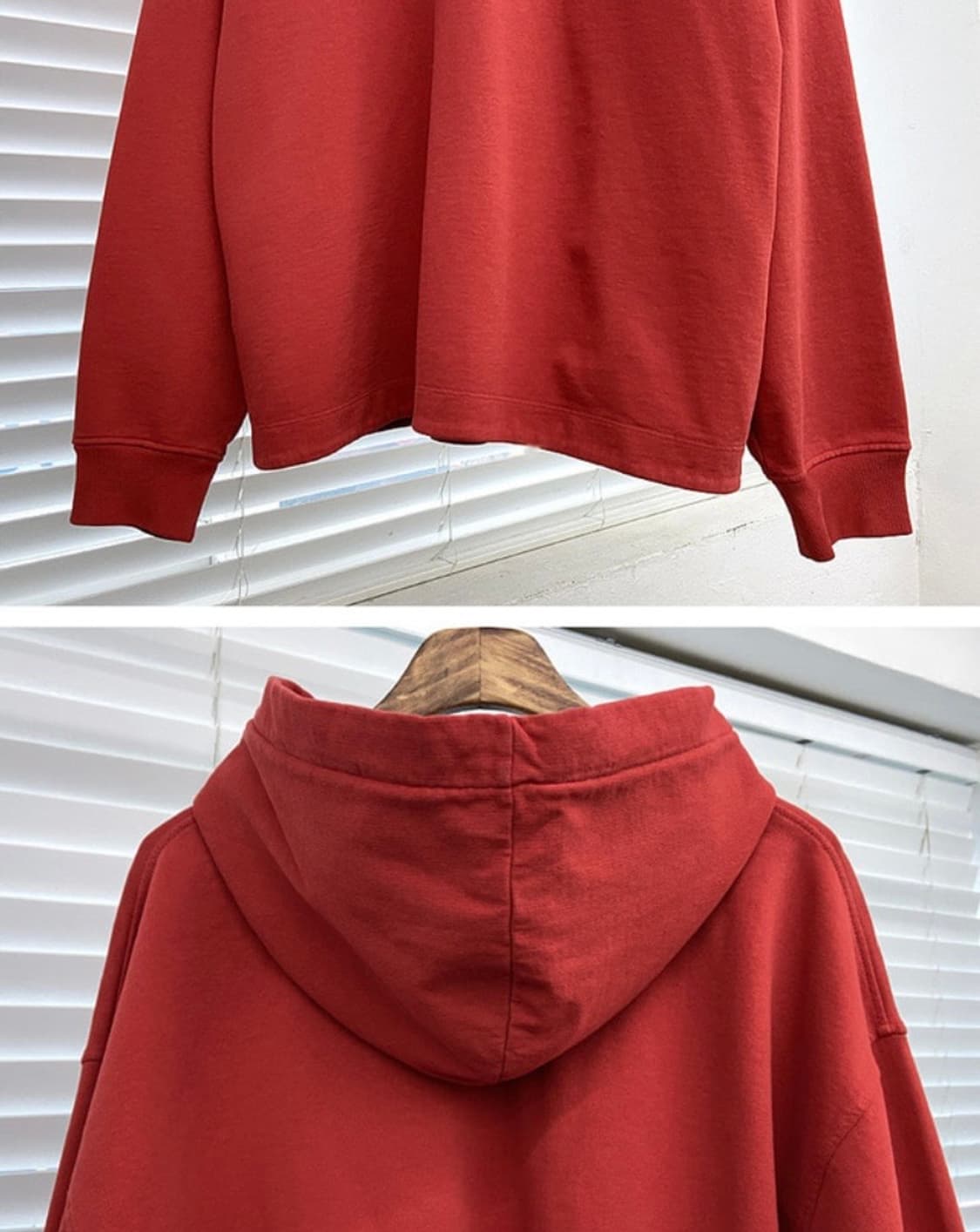 아크네 스튜디오 리버스 로고 오버핏 후드티 상품이미지4