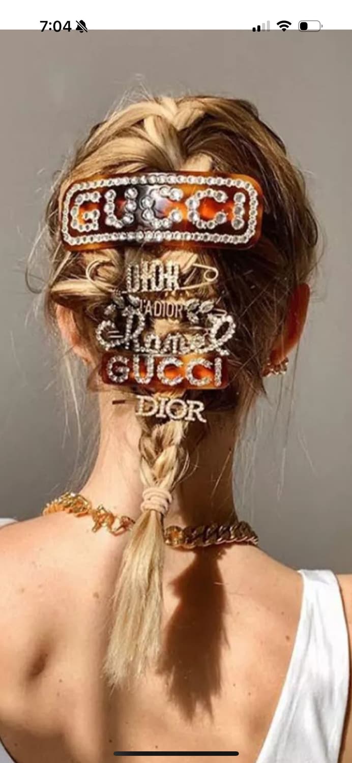 구찌 하트 헤어핀 상품이미지5