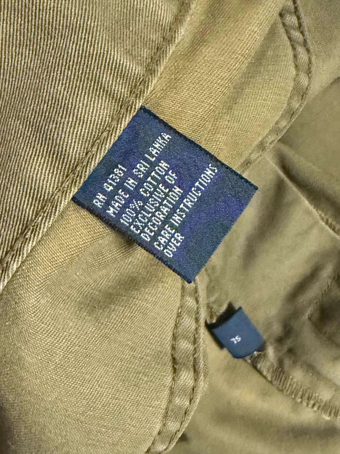 폴로 랄프로렌 탈론지퍼 코튼 팬츠 상품이미지7