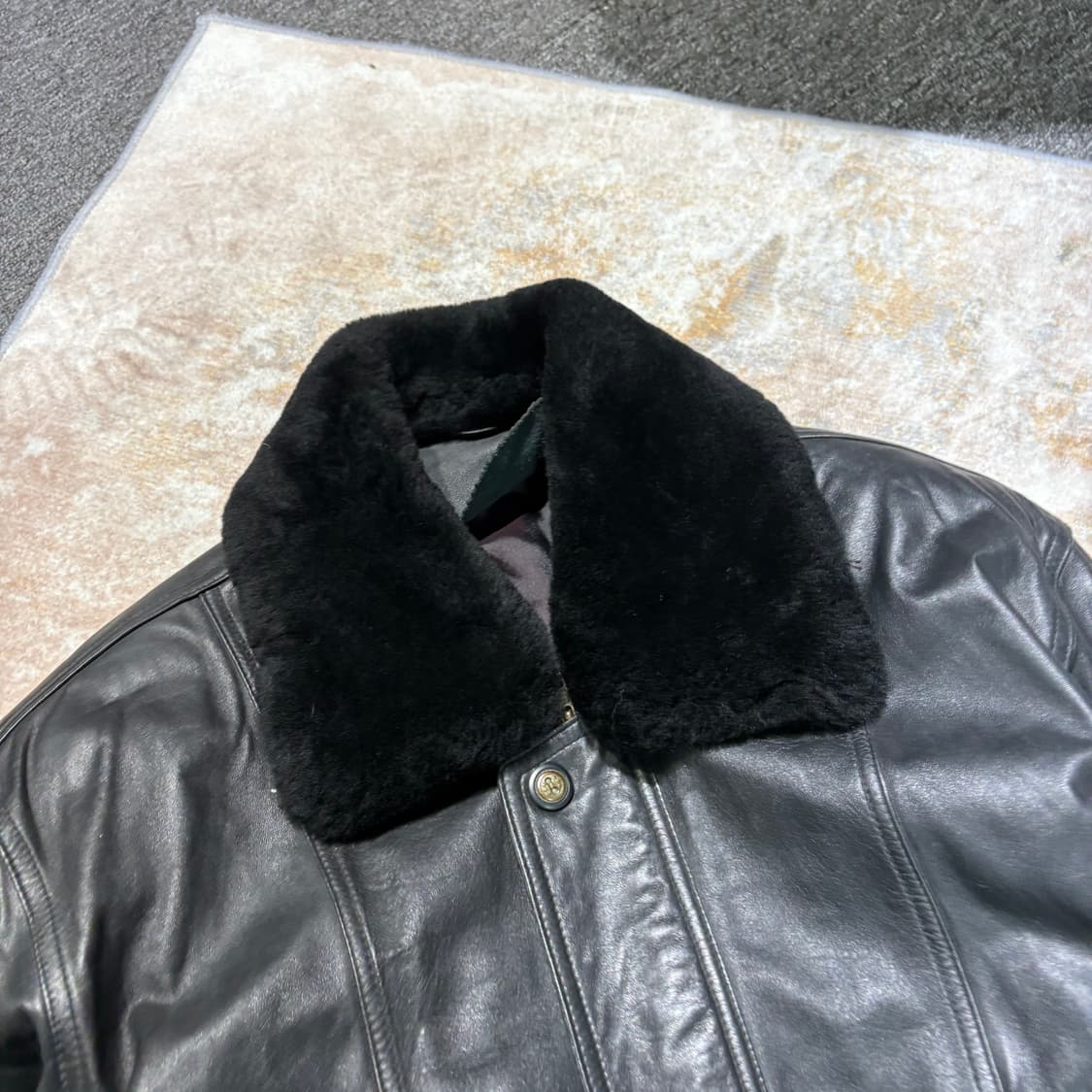 빈티지 양가죽 A-1 무스탕 자켓 상품이미지2