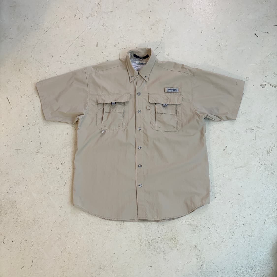 컬럼비아 PFG 빈티지 반팔셔츠 S 상품이미지1