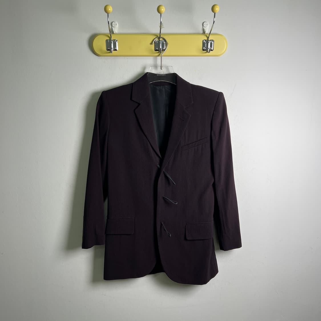 장 폴 고티에 버건디 스트링 디테일 블레이저 38 상품이미지1