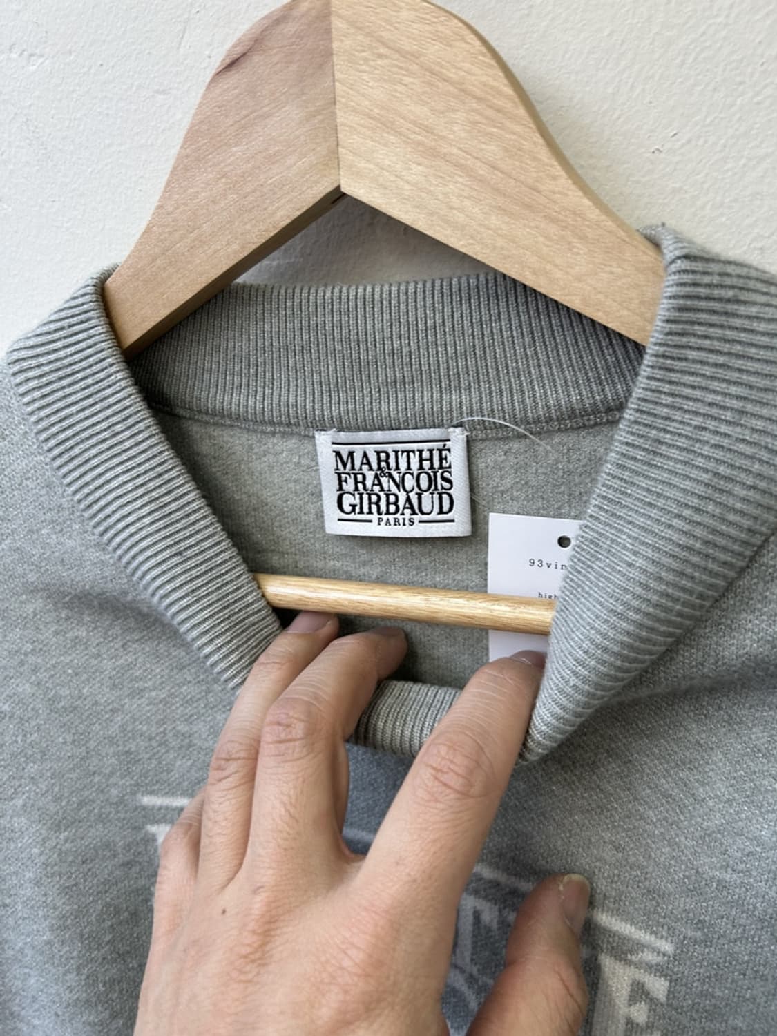 15675 - 마리떼 프랑소와 크롭 니트 상품이미지3