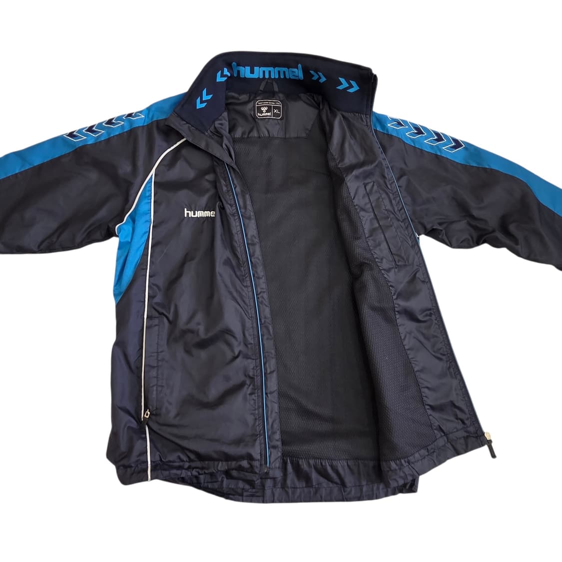 Hummel 험멜 배색 트레이닝 올드스쿨 바람막이 자켓 상품이미지3