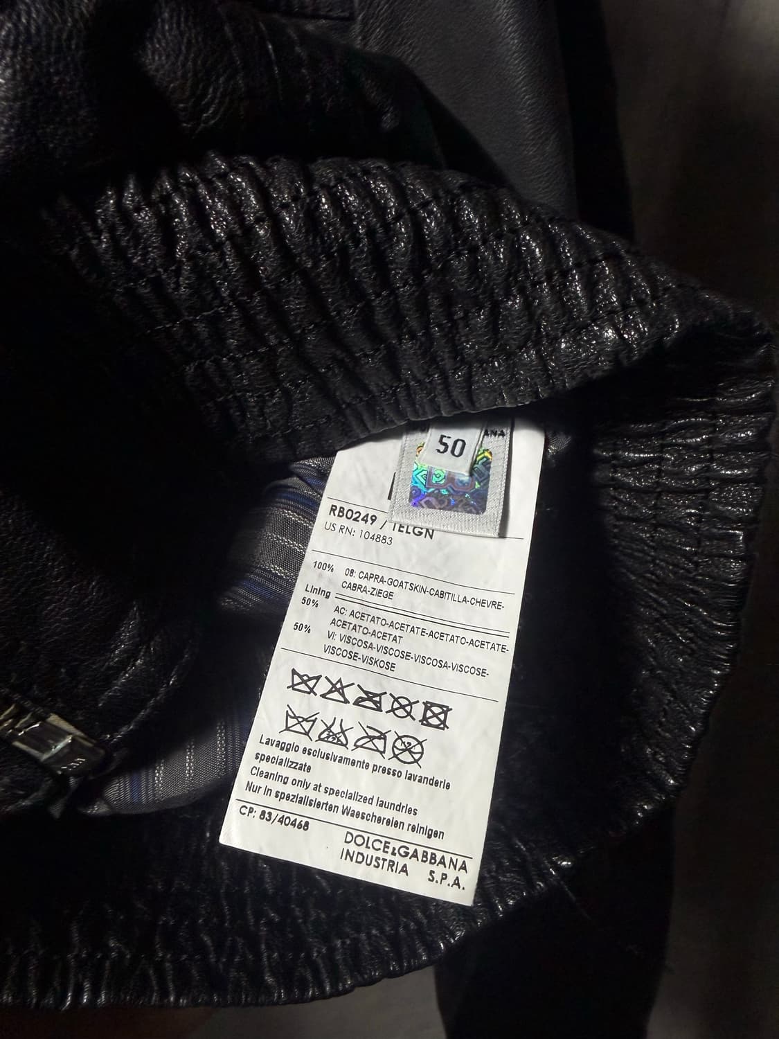 AW08 D&G Multi-Pocket Goatskin Jacket 상품이미지7