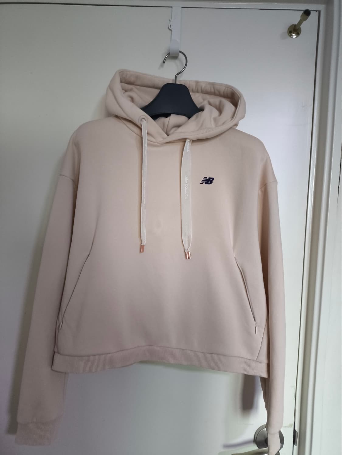 85 뉴발란스 뒷트임 기모 후드티셔츠 상품이미지1