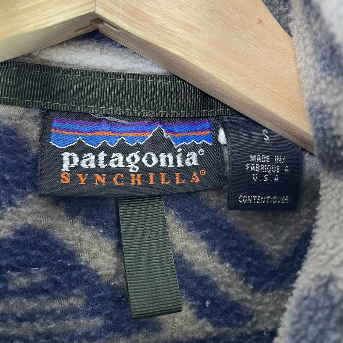 96FW 파타고니아 신칠라 스냅-T 살티요 패턴 USA 상품이미지4