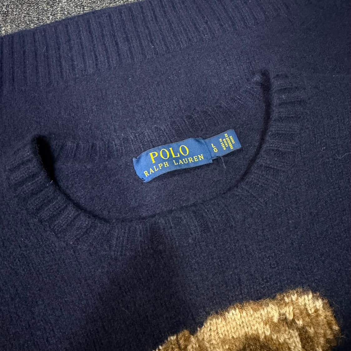 폴로 랄프로렌 베어 캐시미어 니트 상품이미지8