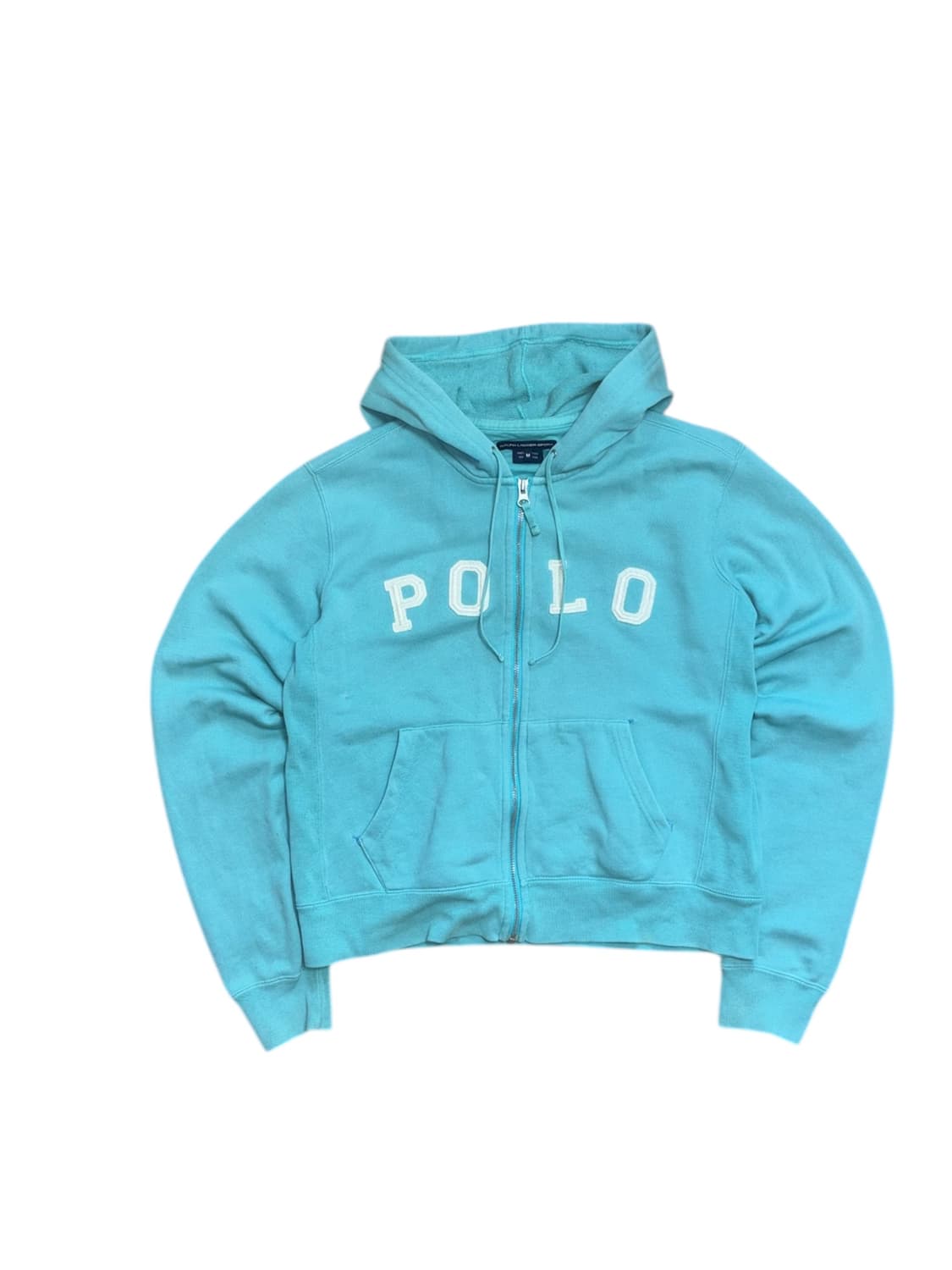 폴로 랄프로렌 아쿠아 블루 후드 집업 상품이미지2