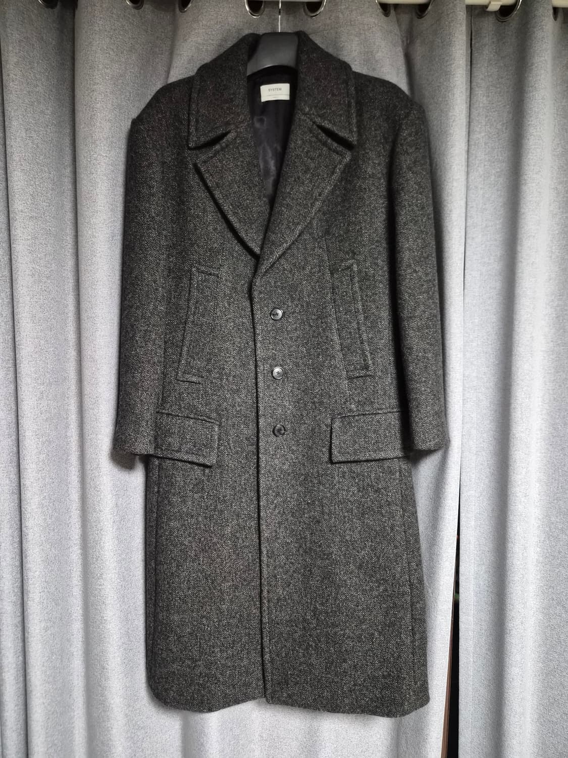 시스템옴므 24fw 파리컬렉션 코트 팝니다 우영미 타임옴므 솔리드옴므 상품이미지5