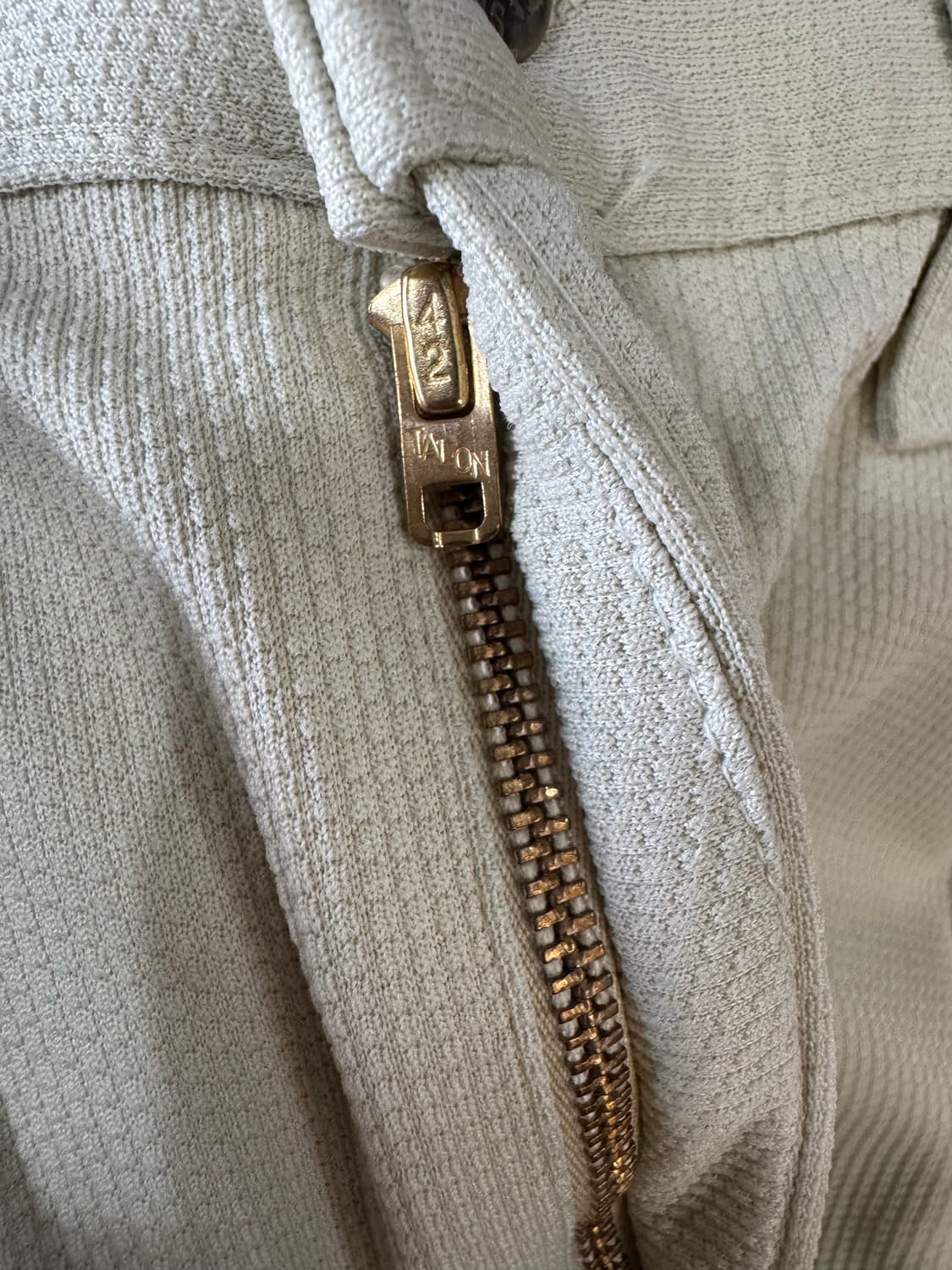 70s lee 빈티지 폴리원단 플레어 부츠컷 팬츠 데드스탁 33/34 상품이미지3