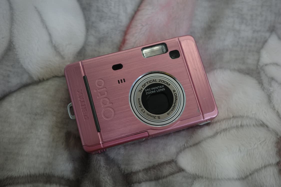 펜탁스 옵티오 S40 Pentax Optio 디카 핑크 상품이미지1