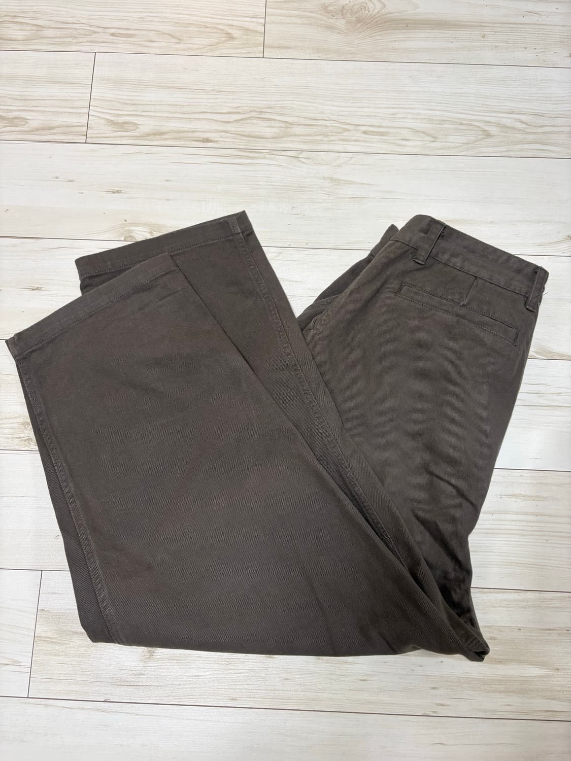 Thrasher 트레셔 플레임 로고 와이드 치노 팬츠 L 상품이미지5
