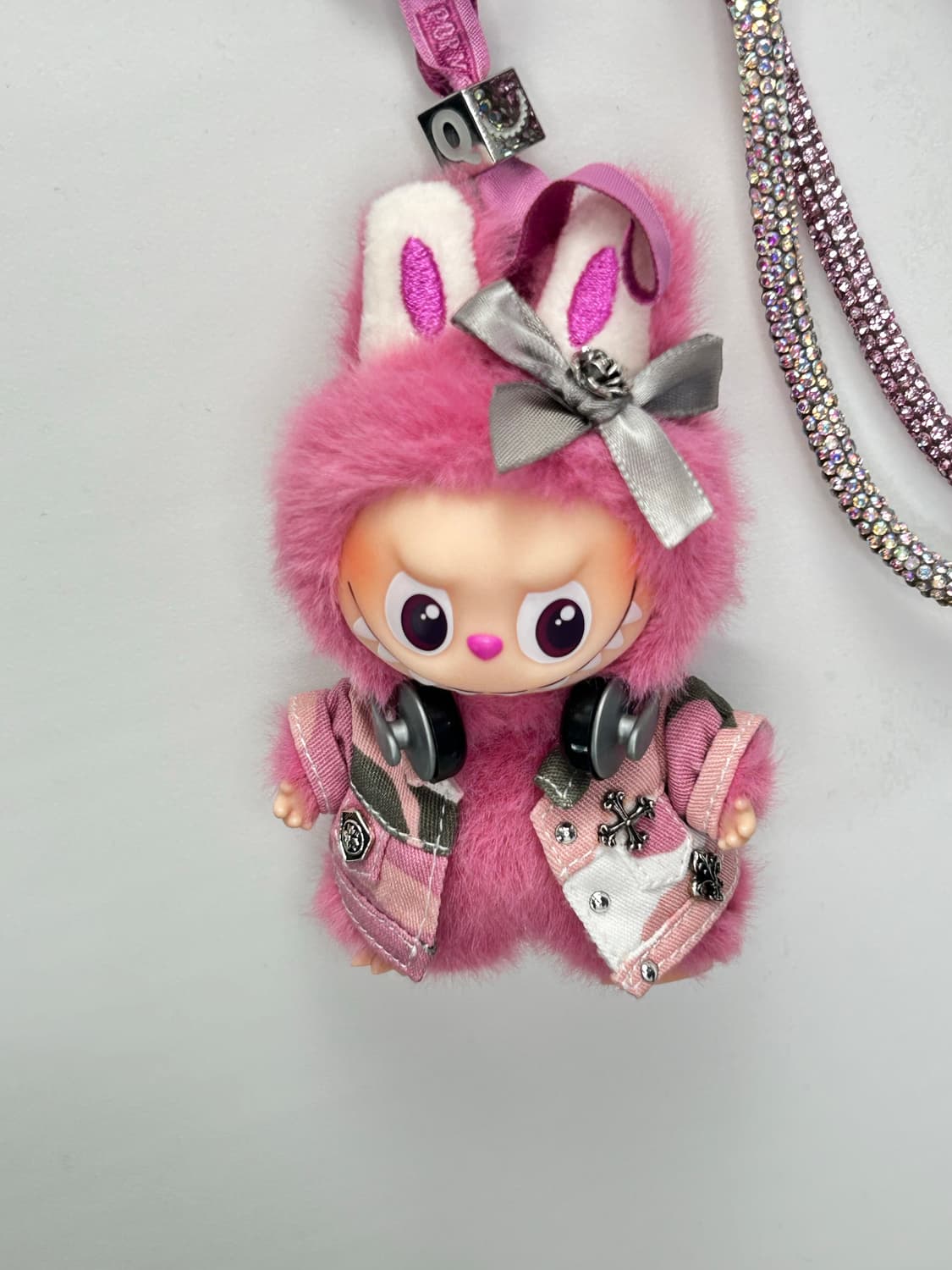 🙊미니라부부 내 마음속 비밀번호”Q”커스텀키링 상품이미지2