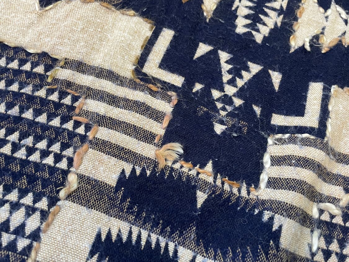 네이티브 아메리칸 사우스웨스턴 아즈텍 블랭킷 J03473 상품이미지3