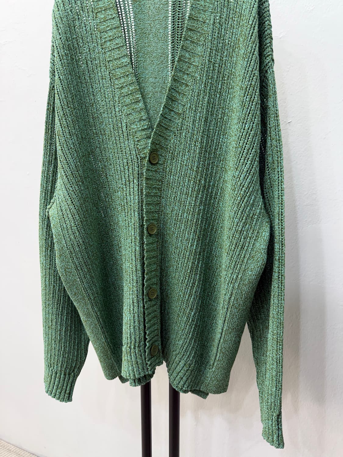 정품) 시스템옴므 24ss 한섬 니트 가디건 105 새제품급 상품이미지3