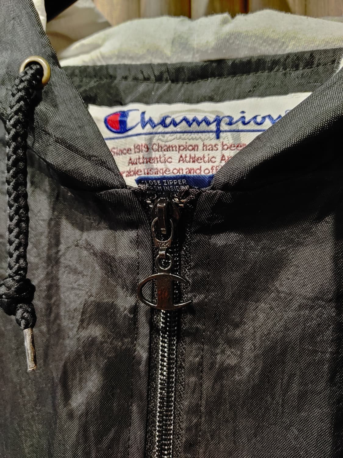 무배) 챔피온 빈티지 스포츠 반집업 - M 상품이미지5