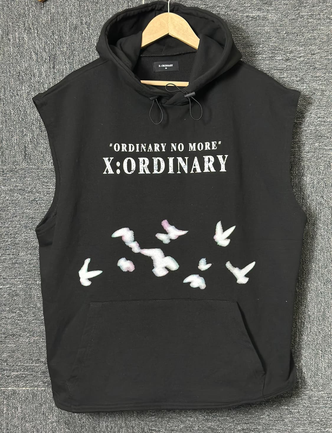 X:ORDINARY 후드 베스트 상품이미지1