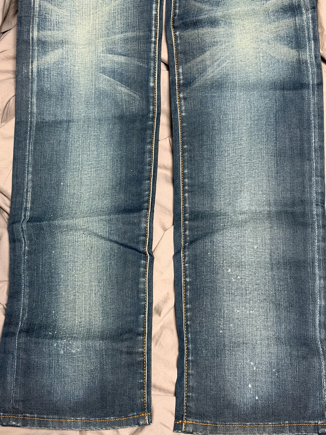 디올 옴므 08 언더마이카 레드페인트 진 (32 size) 상품이미지3