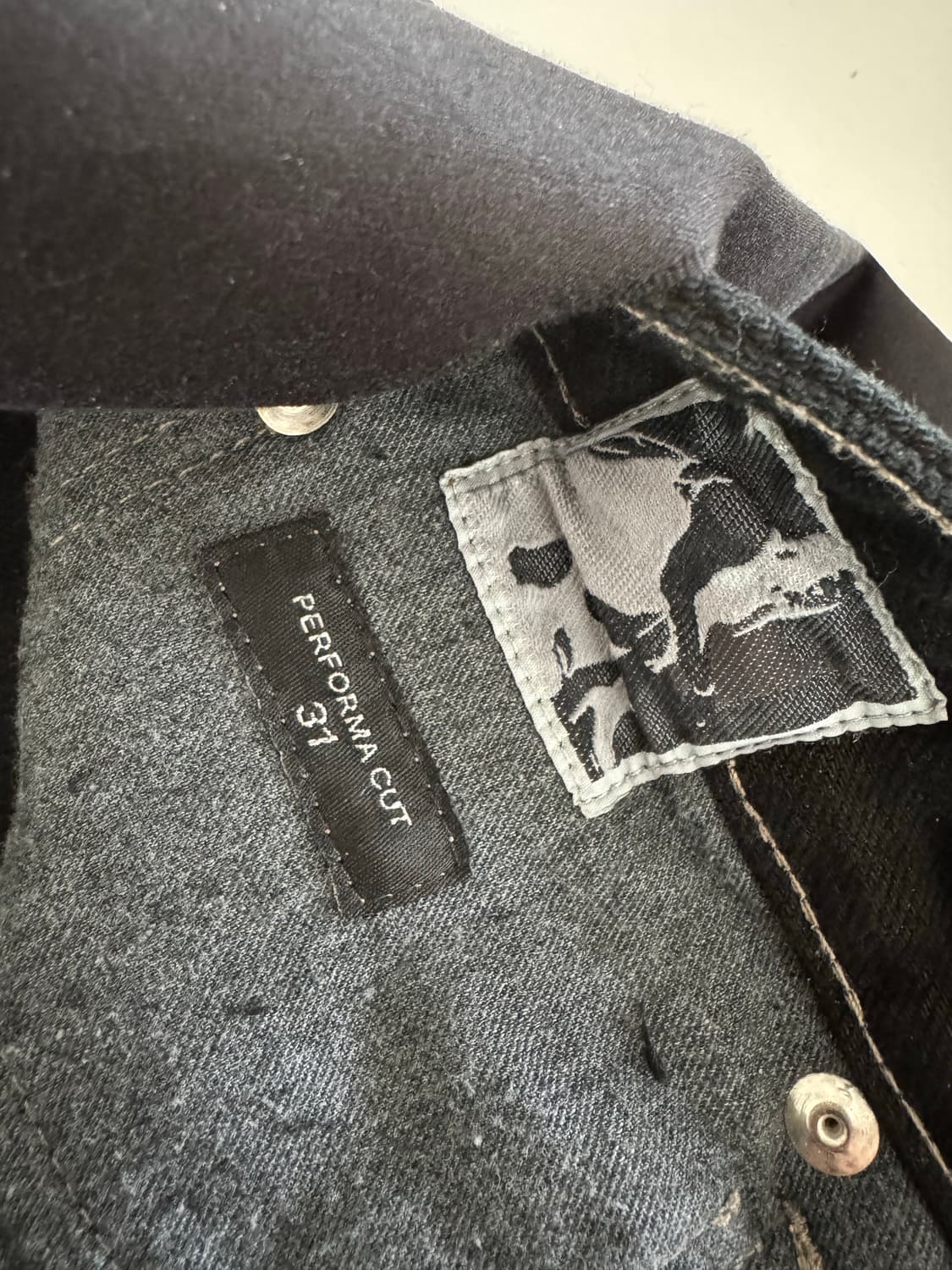 [31] 릭오웬스 다크쉐도우 데님 블랙 상품이미지3