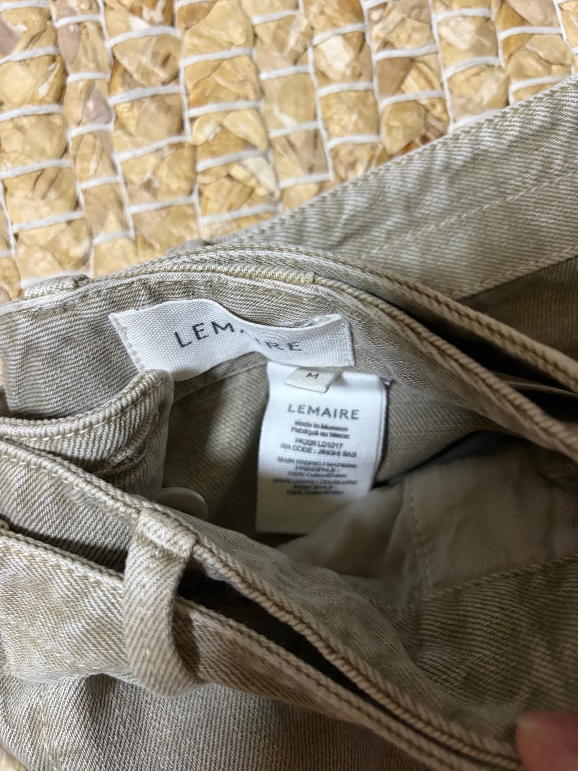 르메르 트위스트벨트팬츠 M 상품이미지4
