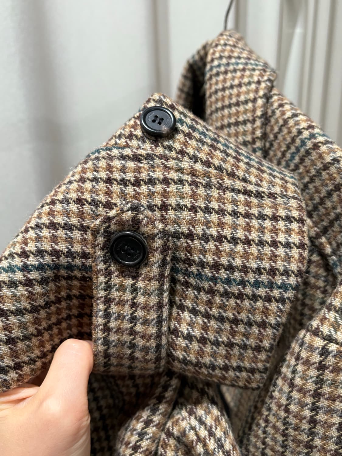 MNGU 밍구 체크 블루종 자켓 상품이미지5