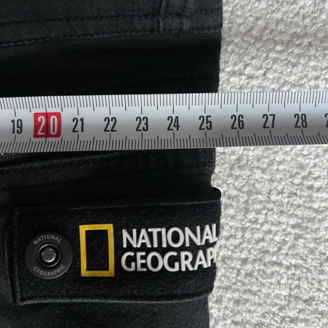 내셔널지오그래픽 블랙 카고 바지 m 상품이미지5