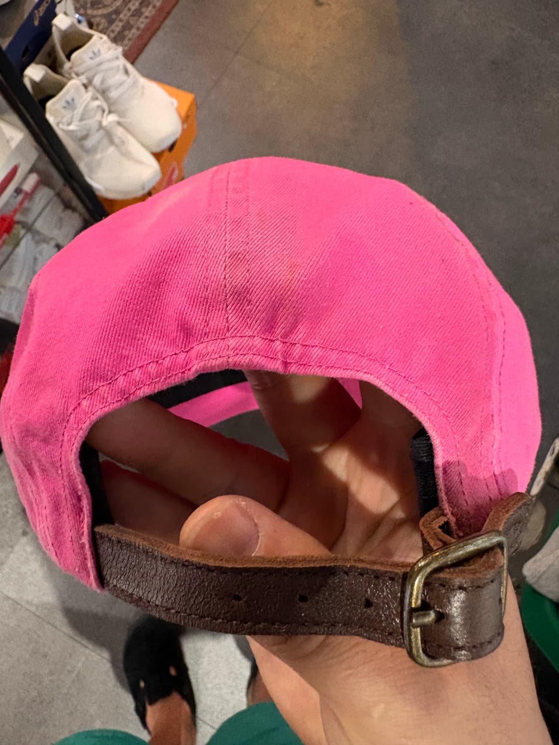 슈프림 워시드 치노 트윌 캠프캡 핑크 - 23SS 상품이미지5