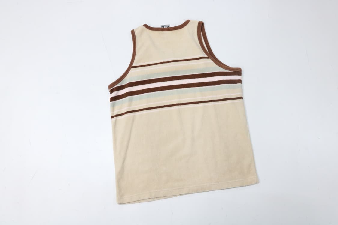 BODY GLOVE 바디글러브 빈티지 테리 보더 스트라이프 슬리브리스 상품이미지8