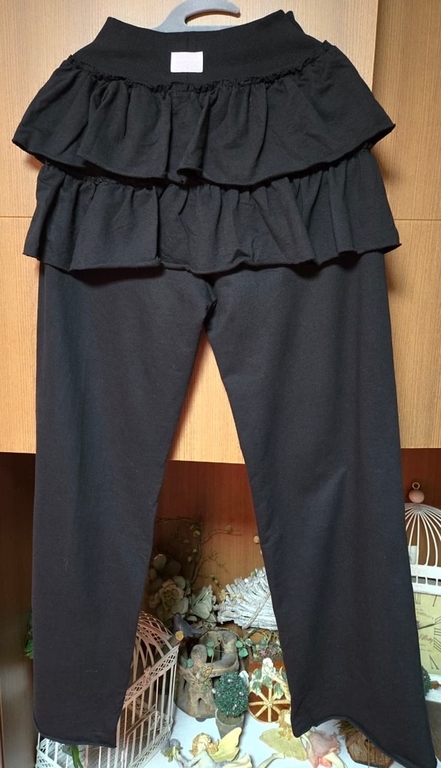 론론 캉캉 레이어드 블랙 팬츠 - 새상품 상품이미지3