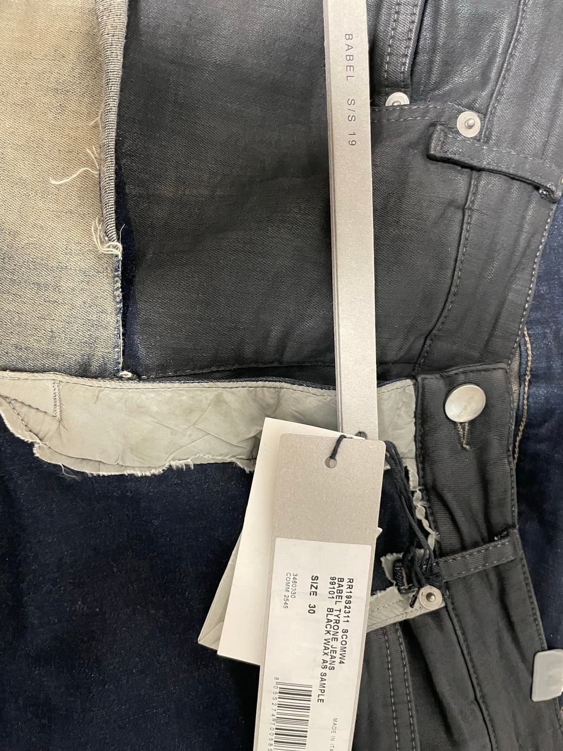 [30] Rick owens 19ss 바벨 타이론 진 상품이미지2