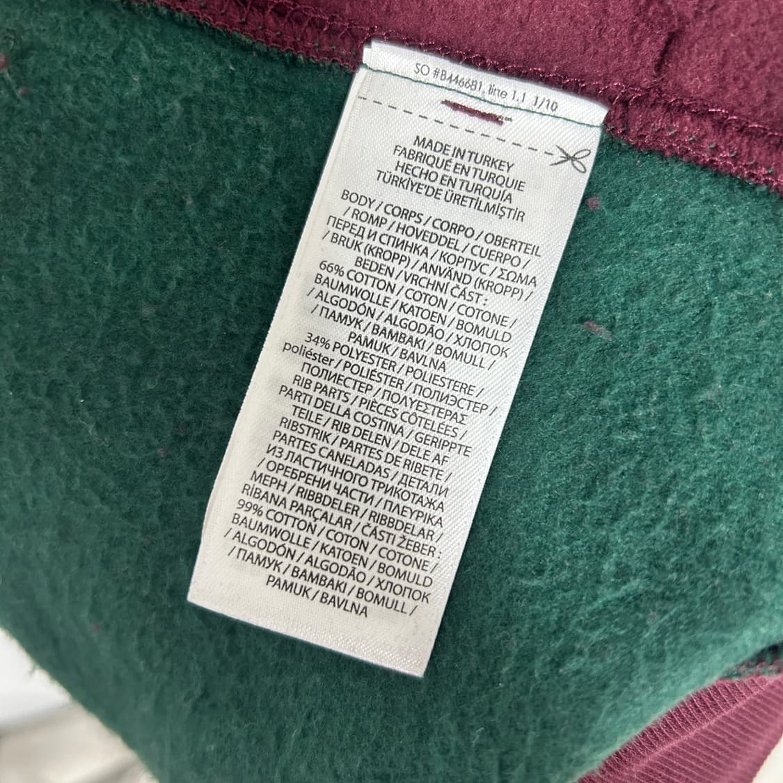 폴로 랄프로렌 폴로 베어 컬러블록 후드티 상품이미지7