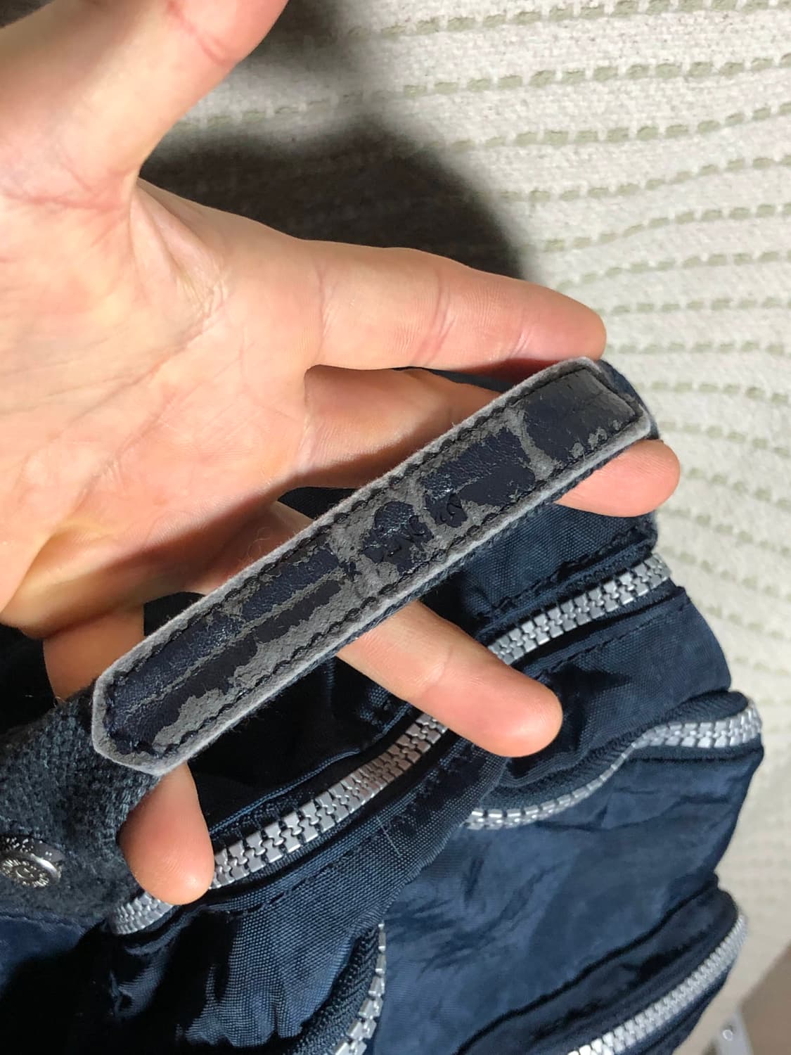 빈티지 키플링 Y2K 네이비 백팩 책가방 노트북가방 상품이미지5