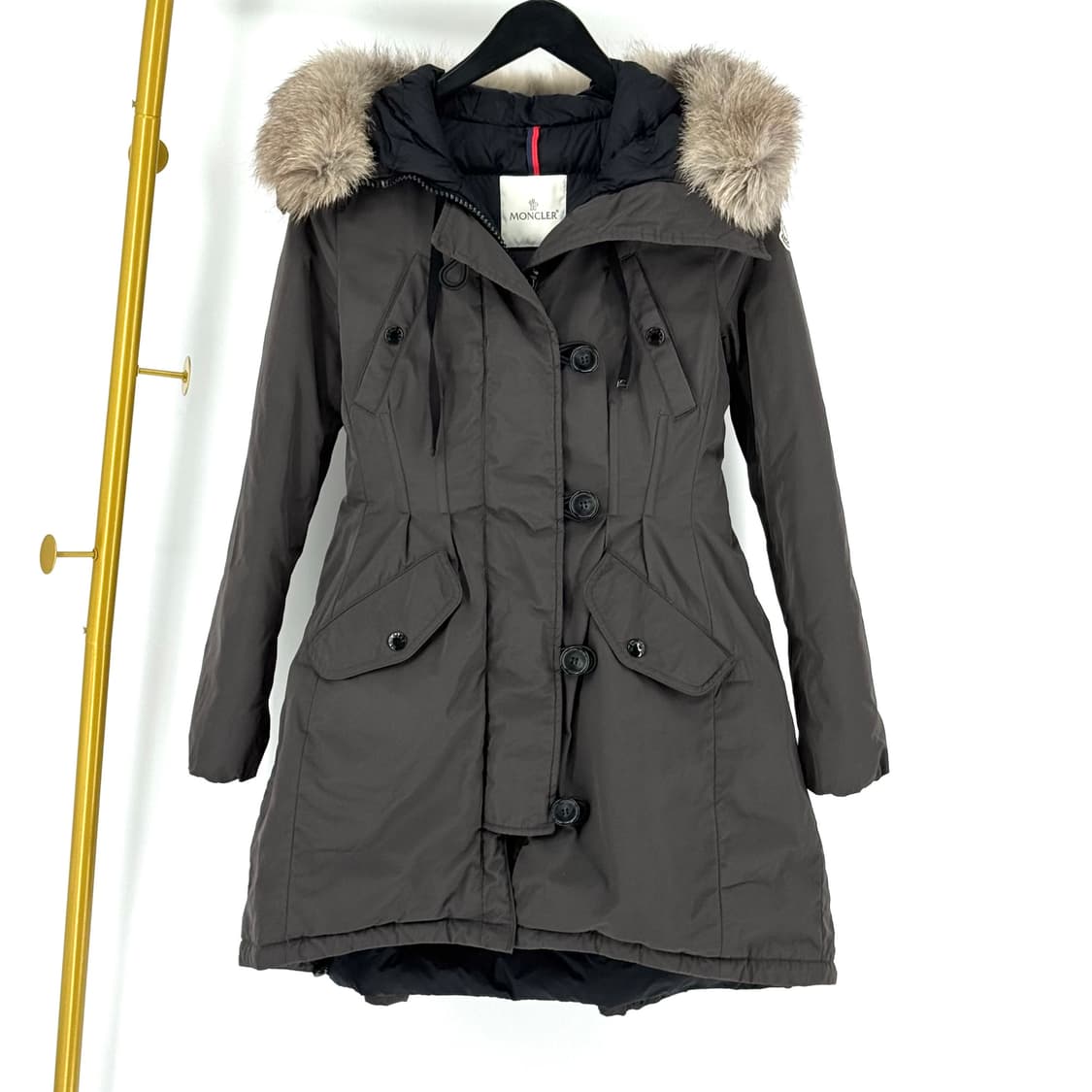 [2사이즈] 몽클레어 아리에뜨 폭스 퍼 패딩 후드 점퍼 상품이미지2