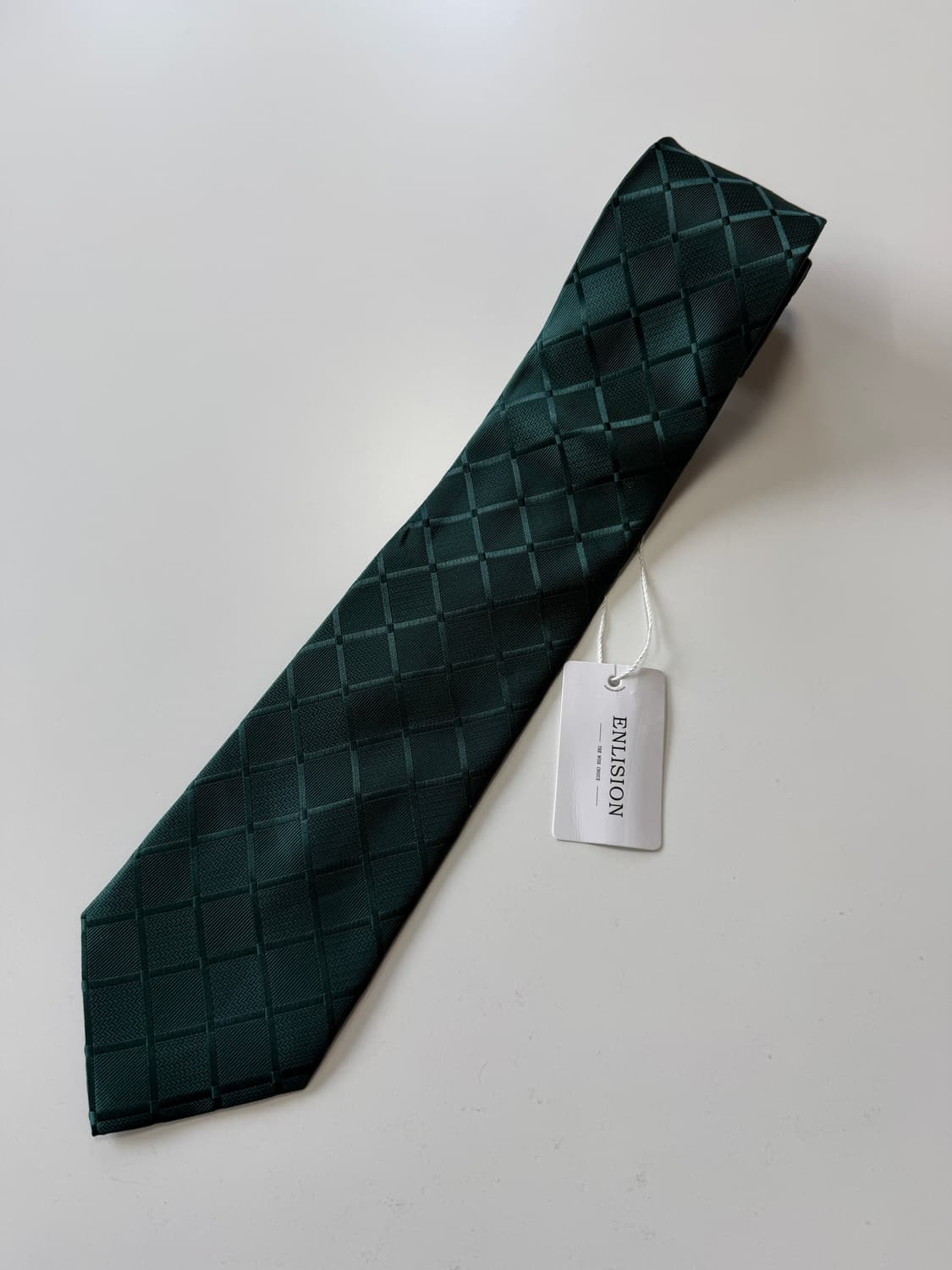 Enlision(엔리전) 패턴 넥타이 8.3cm 상품이미지1