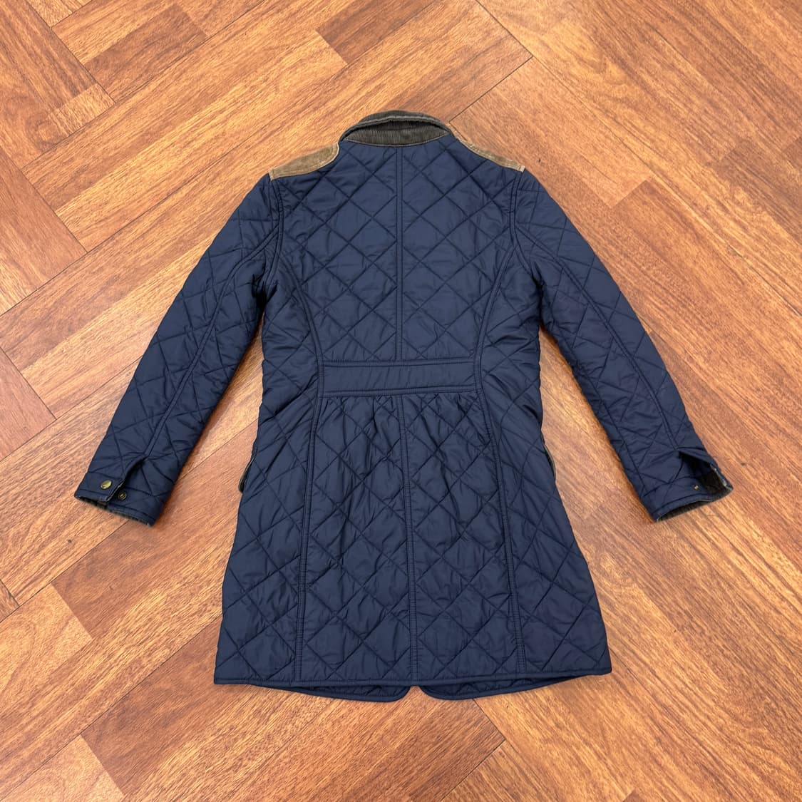여성용 S 폴로 랄프로렌 네이비 퀼팅 자켓  상품이미지2