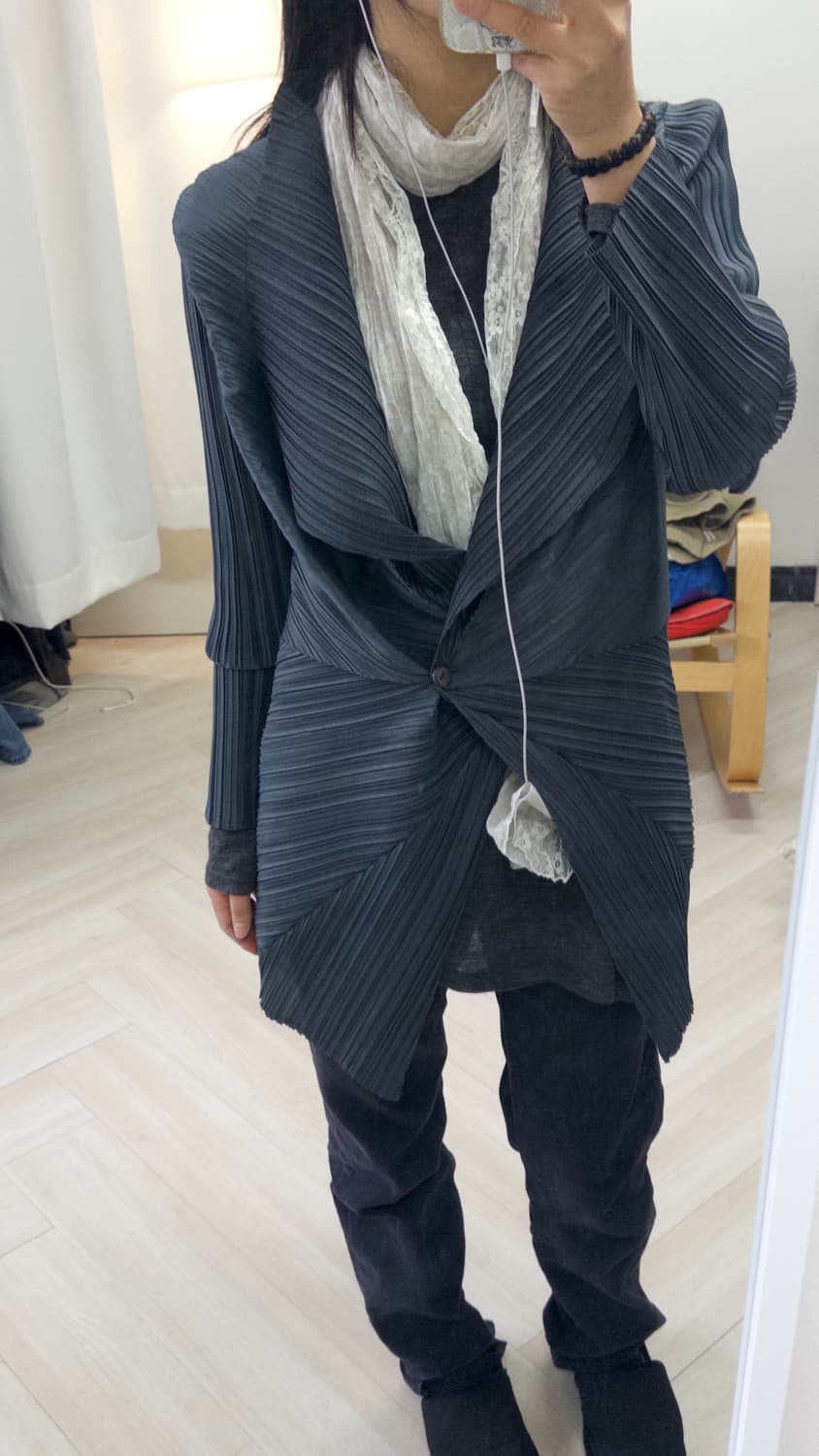 [pleatsme] leaf pleats cardigan 상품이미지6