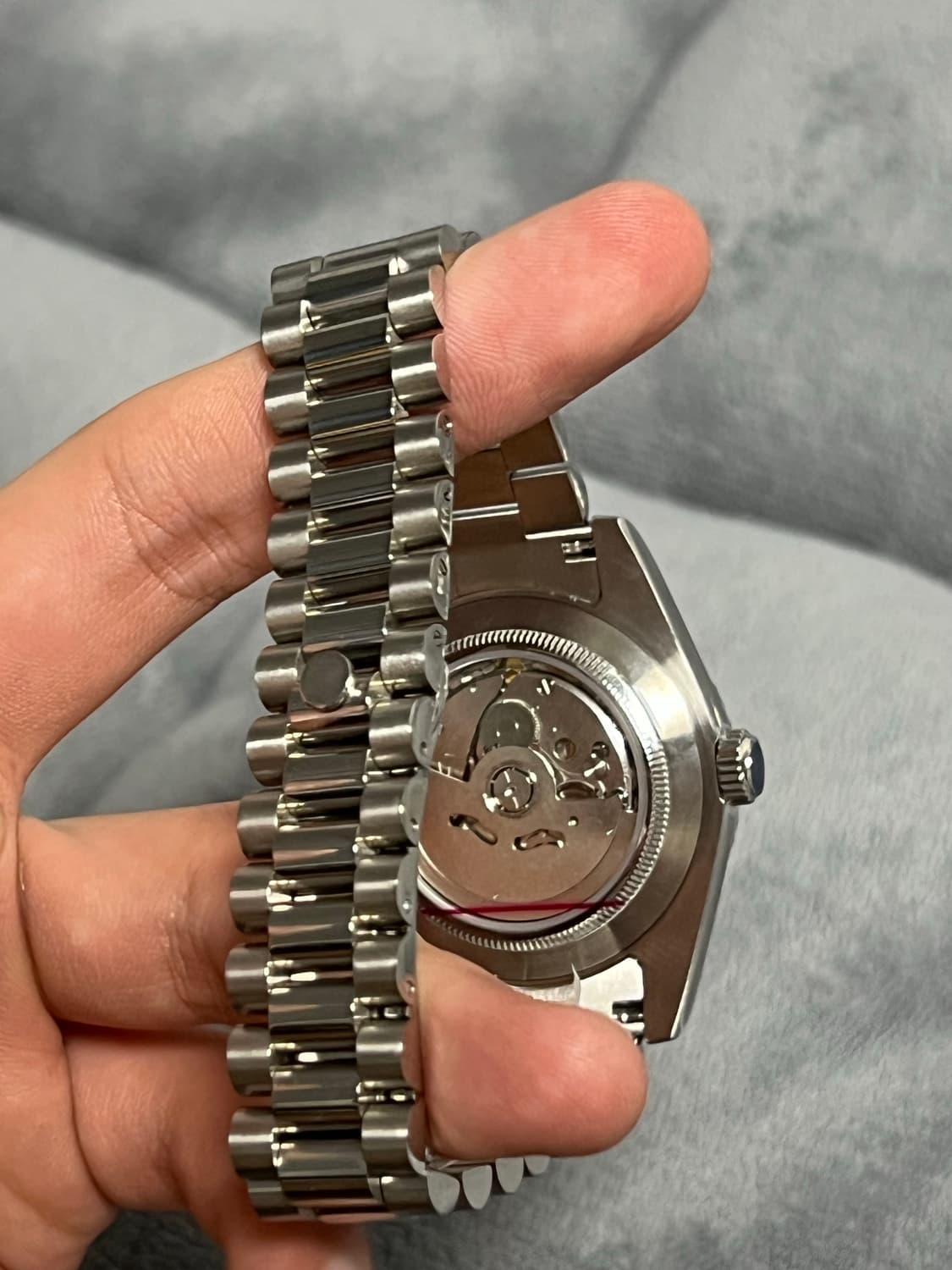 세이코 데이트저스트 흰판 커스텀 상품이미지5