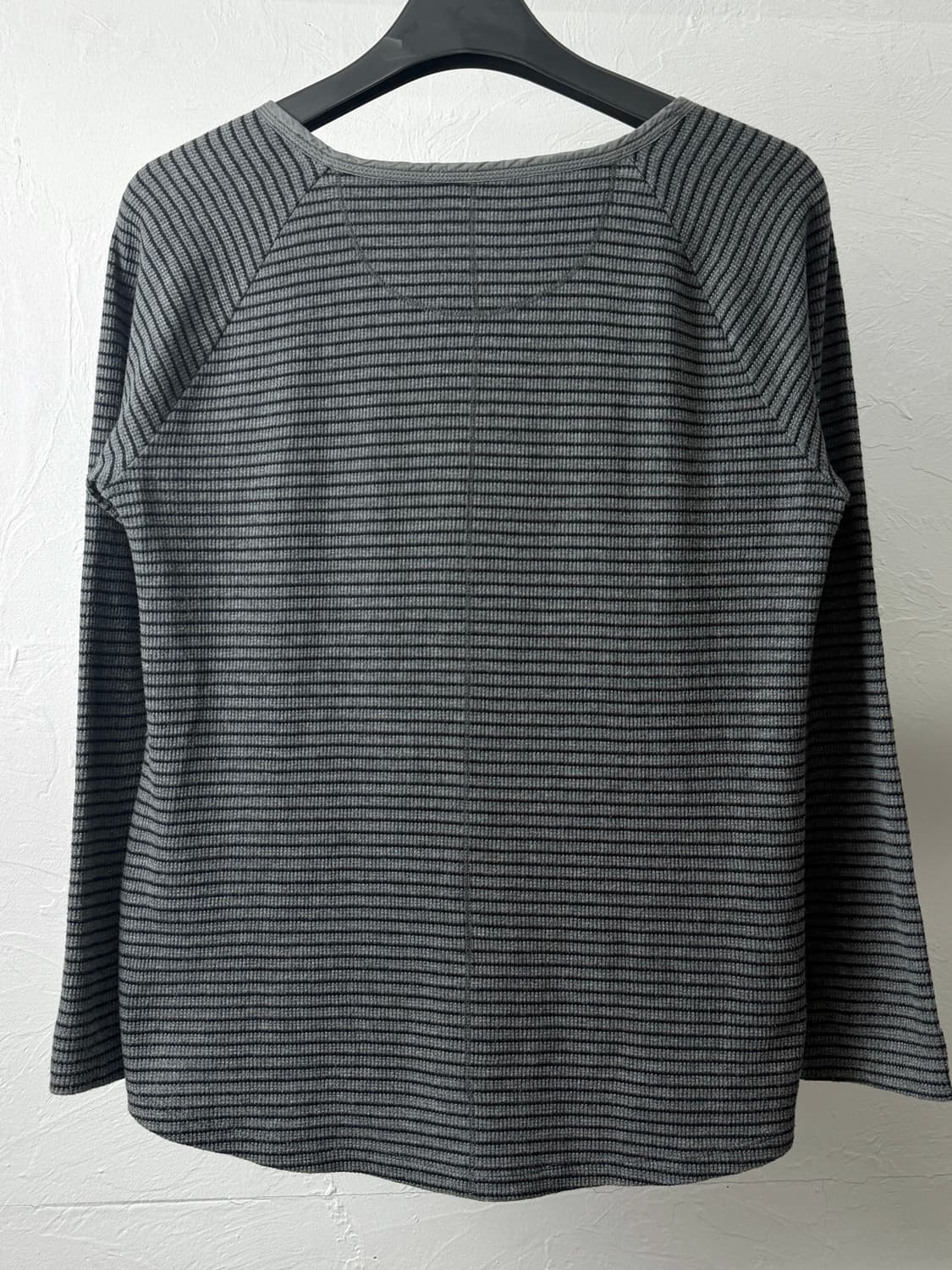 에디바우어 헨리넥 와플 롱 슬리브 상품이미지6